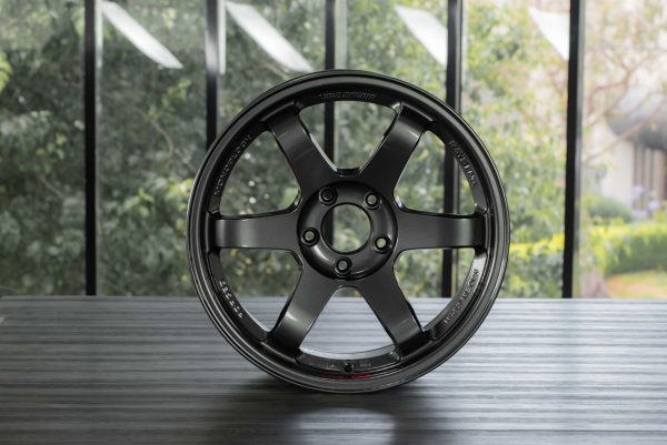 Rays Engineering Volk Racing TE37SL 17x9 +22 5/114.3 Diamond Black (DB) - Image 2