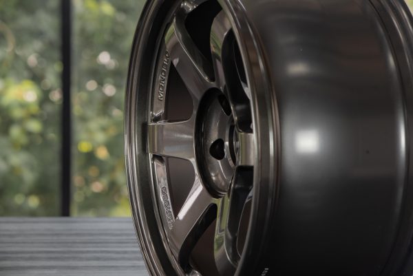 Rays Engineering Volk Racing TE37SL 17x9 +22 5/114.3 Diamond Black (DB) - Image 4