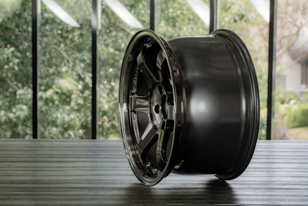 Rays Engineering Volk Racing TE37SL 17x9.5 +40 5/114.3 Pressed Double Black (PW) - Image 3