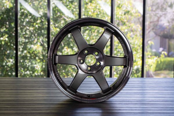 Rays Engineering Volk Racing TE37SL 17x8.5 +40 5/114.3 Pressed Graphite (PG) - Image 2