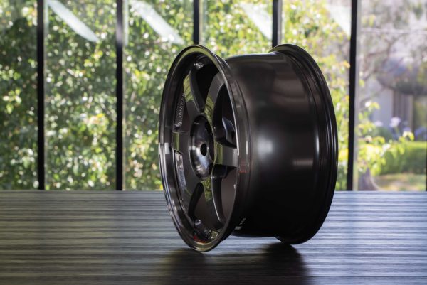 Rays Engineering Volk Racing TE37SL 17x8.5 +40 5/114.3 Pressed Graphite (PG) - Image 3