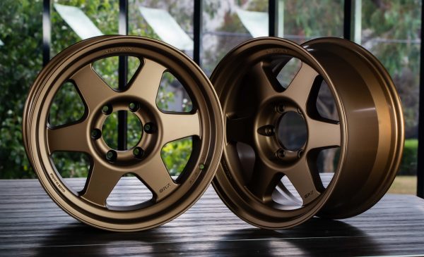 AIMGAIN GRX 18x9 +15 6x139.7 - Matte Bronze wheel set