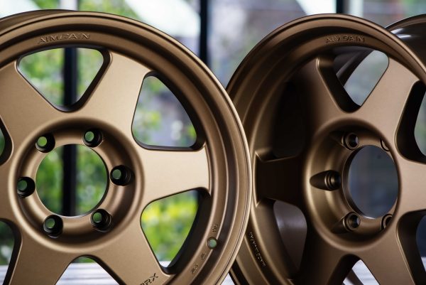 AIMGAIN GRX 18x9 +15 6x139.7 - Matte Bronze wheel set - Image 8