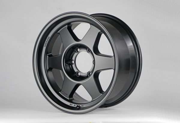 AIMGAIN GRX 18x9 +15 6x139.7 - Semi Gloss Black wheel set - Image 3