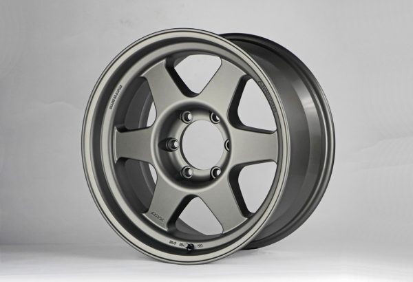 AIMGAIN GRX 18x9 +15 6x139.7 - Matte Gunmetal wheel set