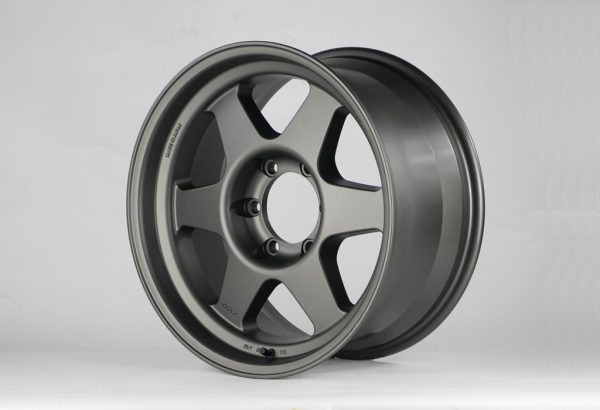 AIMGAIN GRX 18x9 +15 6x139.7 - Matte Gunmetal wheel set - Image 3