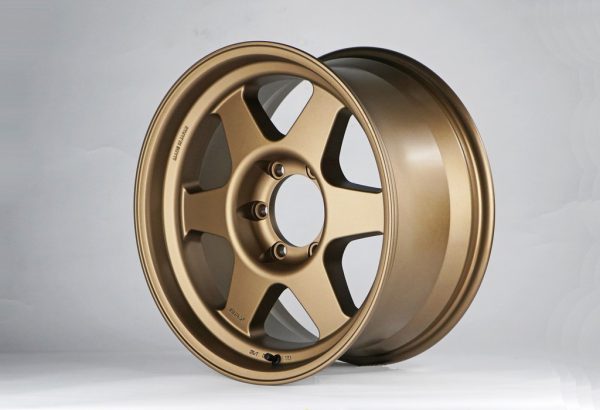 AIMGAIN GRX 18x9 +15 6x139.7 - Matte Bronze wheel set - Image 4