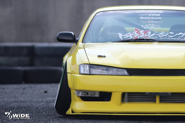 326 Power - Buri WIDE - Over Fenders Front & Rear set - Nissan Silvia S14 - Kouki - Image 7