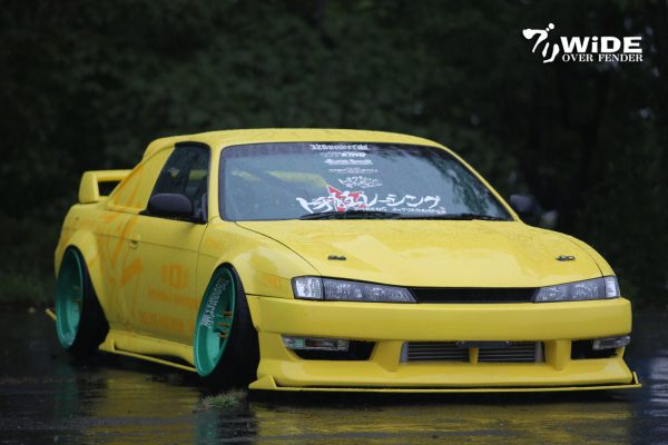 326 Power - Buri WIDE - Over Fenders Front & Rear set - Nissan Silvia S14 - Kouki - Image 4