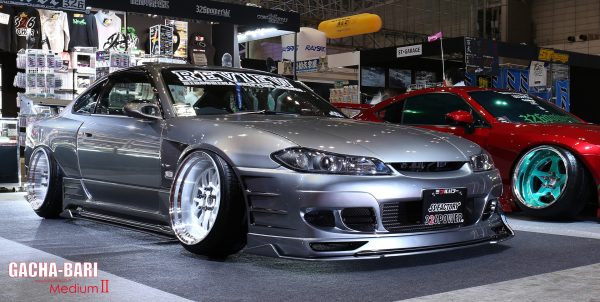 326 Power - GachaBari - Medium 2 - Over Fenders Front & Rear set - Nissan Silvia S15