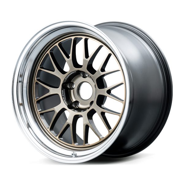 RAYS Volk Racing 21A Spec-SR 18x9.5 +20 5x114.3 Shining Bronze Metal / Rim DC (SR) wheel set