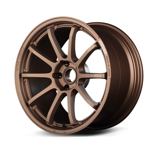 RAYS Gram Lights 57NR 18x9.5 +38 5x100 Dark Bronze (JPJ) wheel set